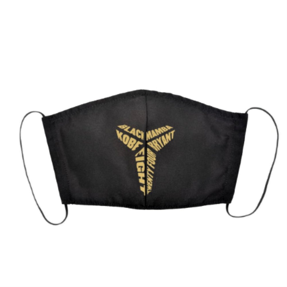 Black Mamba Symbol (Kobe Bryant, 24, 8,) Face Mask - Picture 3 of 7